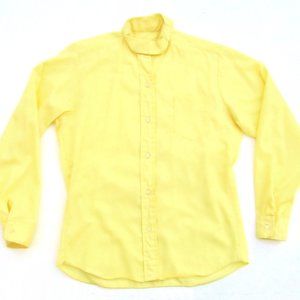 Variety Sportswear Long Sleeve Yellow Permanent Press Hunt Show Shirt sz 32 used